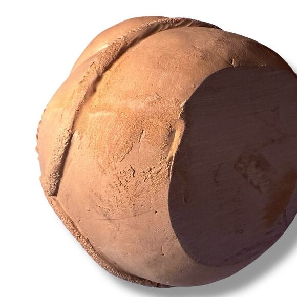 1990 Jim Shore Unfinished Roly Poly Santa Claus Christmas HTF To Paint Folk Art - Picture 10 of 14